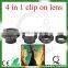 Magnetic 4in1 Fish eye+Telephoto+Wide Angle+Micro Lens for iPhone 5