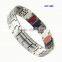 Hot Sale Men's 4 in 1 Bio Energy Elements Magnetic Bracelet, Titanium Health Care Bracelet
