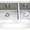 UPC handcrafted stainless steel double apron farm kitchen sink made in China                        
                                                Quality Choice