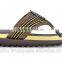 2015 newest design for Man slipper rubber outsole and webbing upper Vietnam origin