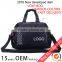 nylon mens packing bag golds gym bags with custom logo