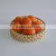 Hand made bamboo fruit holding basket