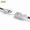 Stainless steel material colored fast charger slim micro usb cable, usb cable for Android mobile