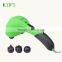 Handheld massager with 3 replaceable massage heads/body massager