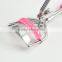 Good Quality Plastic Handle Pink Eyelash Curler With Comb
