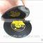 Customized promotional gifts vinyl record Soft PVC coaster