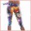 Sublimation Printed Yoga Fitness Compression Tights capris