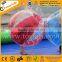 customized red n clear 1.7m diameter bubble soccer ball TB015