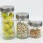 Classical Kitchen Use Glass Storage Jar with Metal Screw Lid