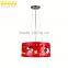Electrical Lights Satin Chrome Downplated Retro Pendant Light