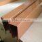 Aluminum acoustic buffle ceiling stripe