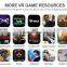 2016 Google cardboard 3D VR CASE 5 Plus Version 2 VR Virtual Reality Glasses Smart Bluetooth Wireless Mouse Remote