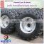 Irrigation tire set 14.9-24 + w12x24 hot galvanized rims