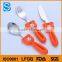 Cute baby bear shape of the cutlery knife and fork