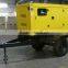 sound proof mobile diesel generator on trailer, automatic, deutz engine, 25KVA, 33 KVA