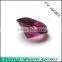 Round shape amethyst color glass gems