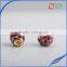 Aros double pearl Rhinestone crystal earrings for women Crystal gold stud earrings jewelry accessary