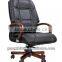 new design metal conference chair with oak wood armrest AH-035