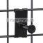 Black gridwall garment hook , single gridwall hook