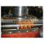 Large steel worm gearbox shaft