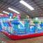 Children indoor castle themed inflatable super slide, inflatable games