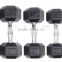 Hex Rubber Coated Dumbbell SYNSUNHOTECH CROSSFIT SUPPLIER