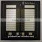 Aluminum membrane circuit switch with PCB for remote controller turnkey solution