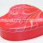 Heart Shape Chocolate Biscuits Packaging Tin Can For House Food Container