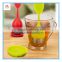 Hot sale! Factory Wholesale Leaf Shape Tea Bag Stainless Steel Silicone Tea Infuser