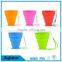Novelty Food Grade Folding Rubber Silicone Drinking Cups Outdoor Portable Folding Silicone Drinking Coffee Cup
