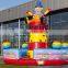 top quality inflatable tower climbing with clown