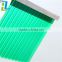 UV Coated Crystal Transparent Twinwall Polycarbonate Hollow Sheet 8mm/10mm
