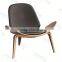 Hans Wegner Shell Chair / Plywood Chair/ Wooden Shell Chair