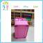 Different sizes and shapes colorful with lid high quality storage box with wheels