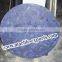 Round Lapiz Lazuli Gemstone Coffee Table Top Antique