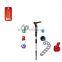 New Design GPS Radio SOS Elderly Walking Aids/Walking Stick with Led light/GPS Bastones y muletas