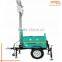 Yanto NEW 5Kw JJT7040XD Mobile light tower with pneumatic light pole and Electric start