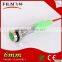 Filn 6mm 12v argon lamp bulb metal laser stage light LED indicator light with wire