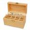 High quality wooden essential oil Bottle storage box wood box