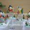 Resin crafts decorative Christmas ornaments artificial snowman figurines