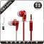 led earphone with mic high quality design and quality free samples offered
