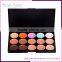 15 colors Cream Palette Color Cosmetic Concealer