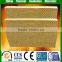 80kg/m3 rock wool sandwich panel, Fireproof rock wool insulation/