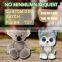 23cm high Microwaveable bear plush toy with flaxseed and lavender bag relaxing and pain relief