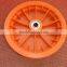 Plastic wheel barrow rim 3.00-8 for Malaysia