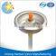House air freshener spray valve with one orifice stem