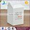 China supplier milk carton shape ceramic milk jug wholesale