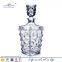 750ml decorative empty glass bottle for liquor