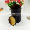 High-end black coffee tea tin container