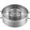 Two Handle Stainless Steel Child-Mother Relation Cooking vessel With Lid